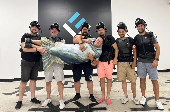 EVG EVJF Vortex Expérience salle de réalité virtuelle